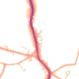 Daytime road noise heatmap for CV47 9AE