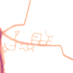 Daytime road noise heatmap for CV47 9AF