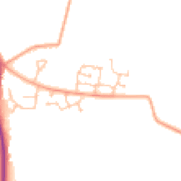 Daytime road noise heatmap for CV47 9AH