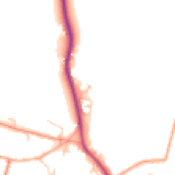 Daytime road noise heatmap for CV47 9AP