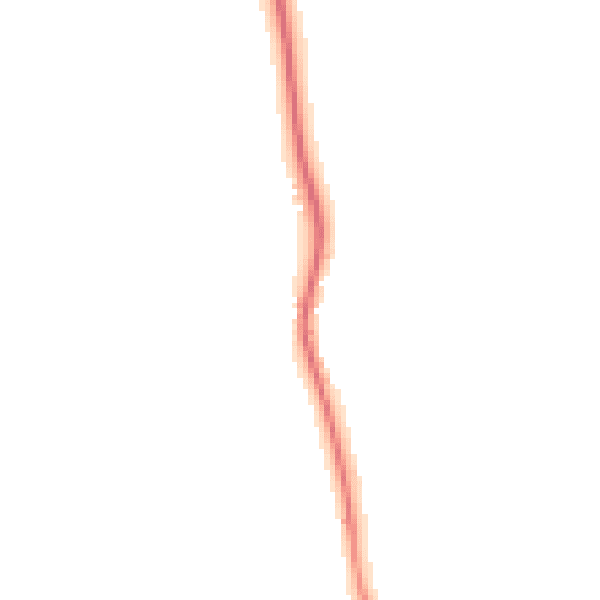 Night-time road noise heatmap for CV47 9PZ
