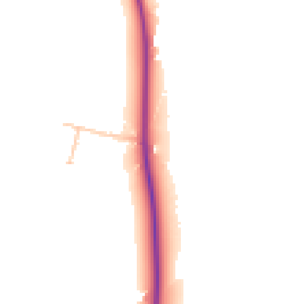 Daytime road noise heatmap for CV47 9RA