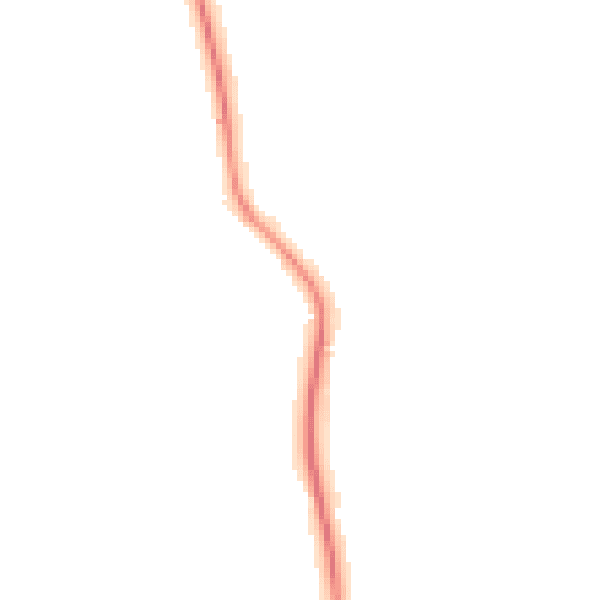 Night-time road noise heatmap for CV47 9RE
