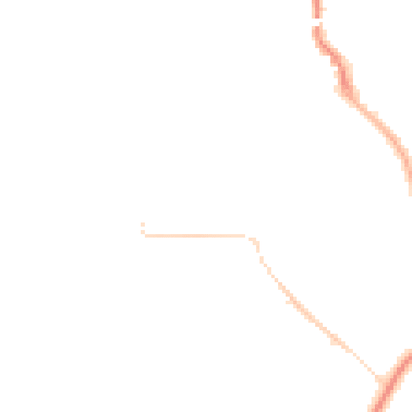 Night-time road noise heatmap for CV5 6AD