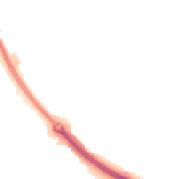 Night-time road noise heatmap for CV5 6AQ