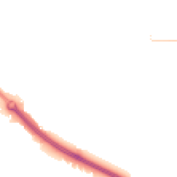Night-time road noise heatmap for CV5 6AU