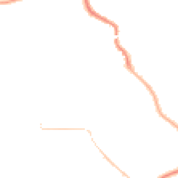 Night-time road noise heatmap for CV5 6BF