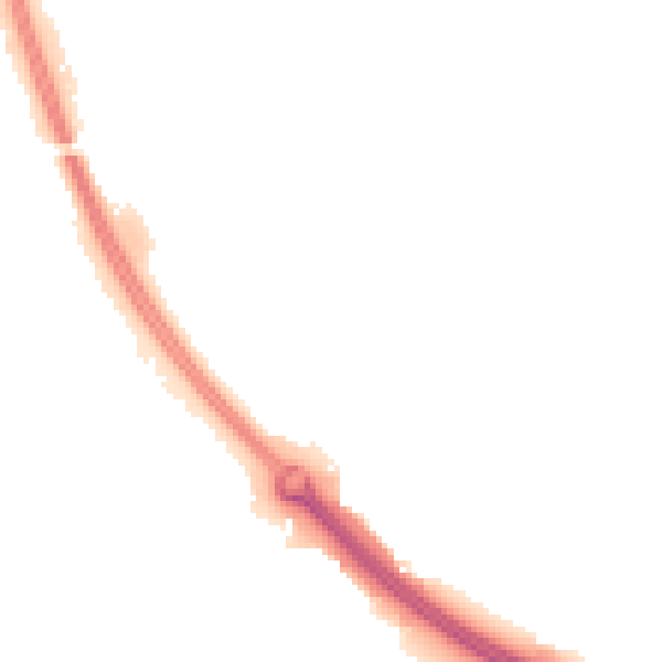 Night-time road noise heatmap for CV5 6BJ