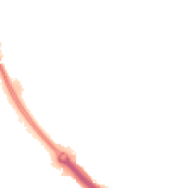 Night-time road noise heatmap for CV5 6BP