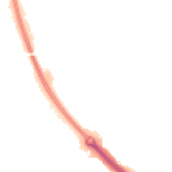 Night-time road noise heatmap for CV5 6BU