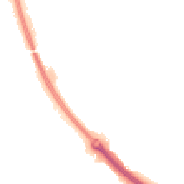 Night-time road noise heatmap for CV5 6BW