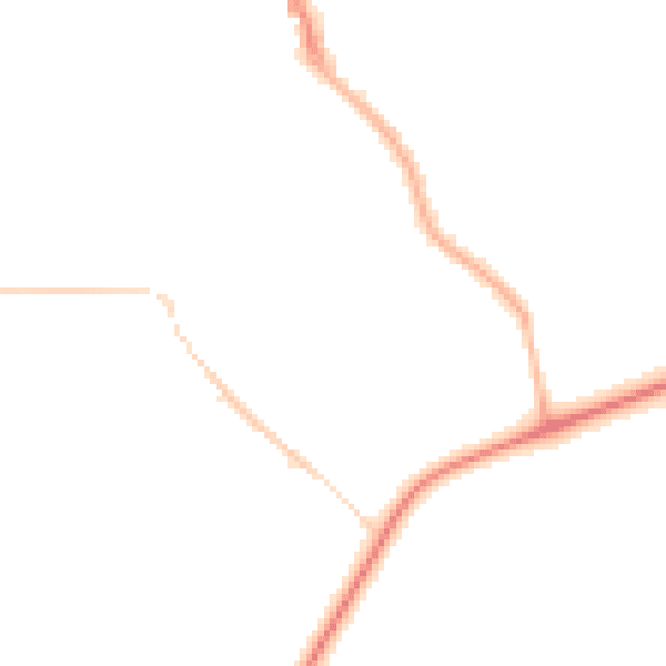 Night-time road noise heatmap for CV5 6DW