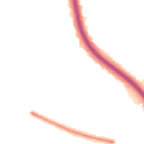 Night-time road noise heatmap for CV5 7HL