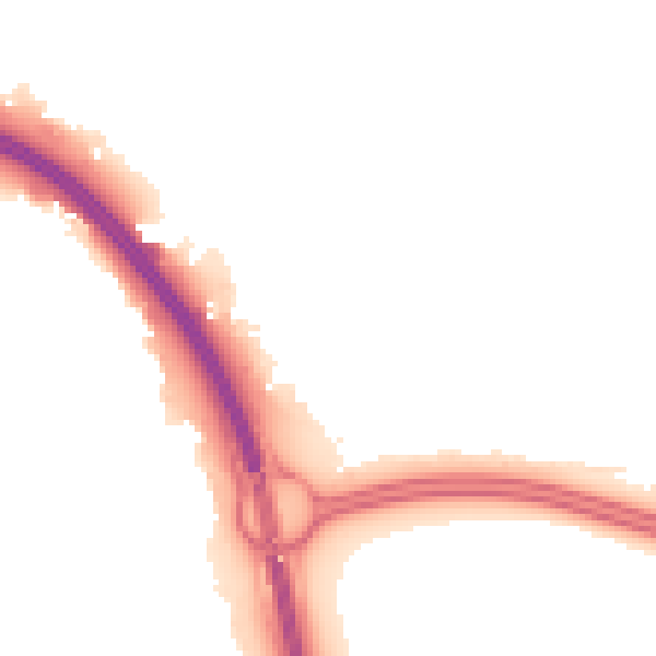 Night-time road noise heatmap for CV5 9BE