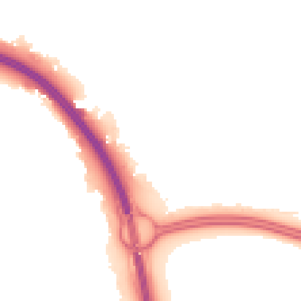 Night-time road noise heatmap for CV5 9BG