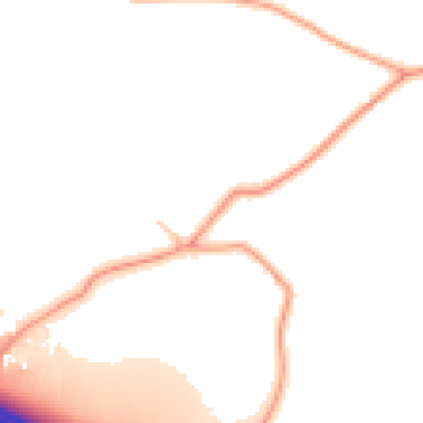Daytime road noise heatmap for CV5 9BY