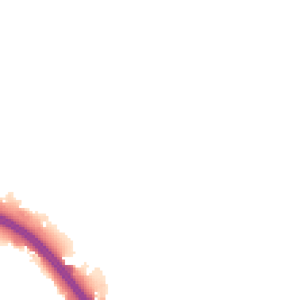 Night-time road noise heatmap for CV5 9FS