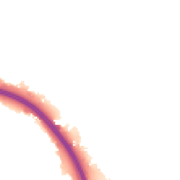 Night-time road noise heatmap for CV5 9FW