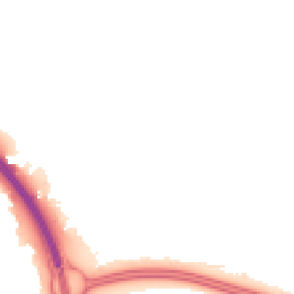 Night-time road noise heatmap for CV5 9GA