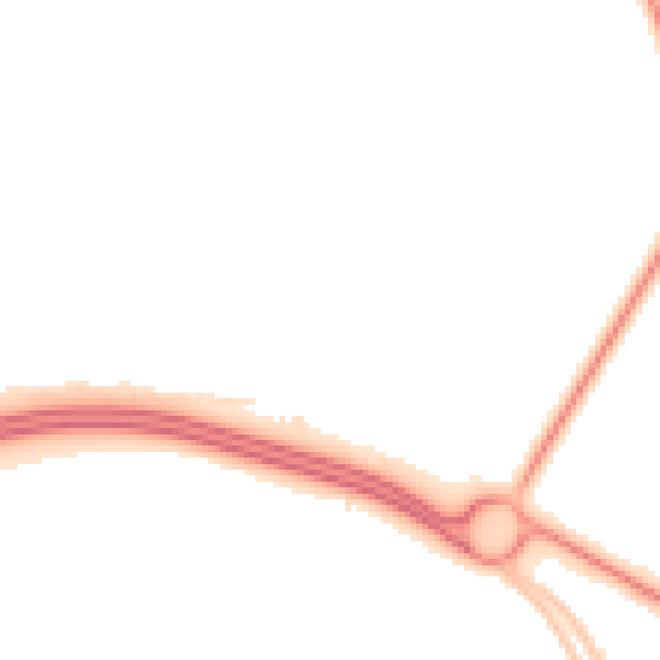 Night-time road noise heatmap for CV5 9GW