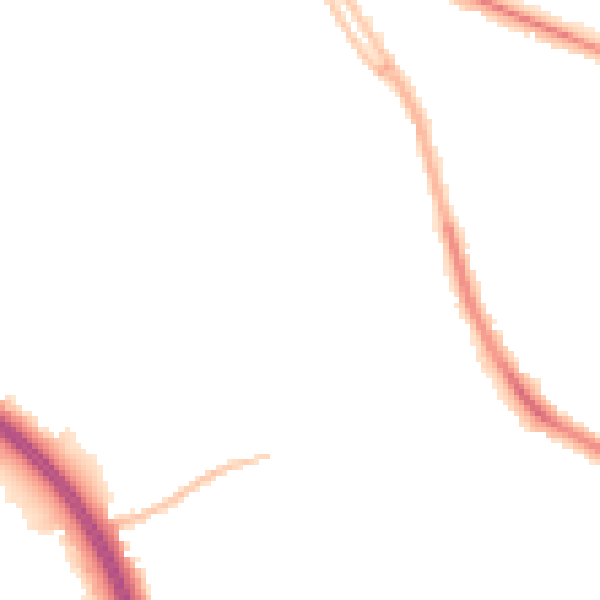 Night-time road noise heatmap for CV5 9LB