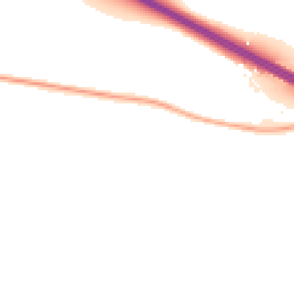 Night-time road noise heatmap for CV5 9QH