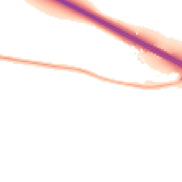 Night-time road noise heatmap for CV5 9QN