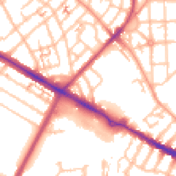 Daytime road noise heatmap for CV6 1AH