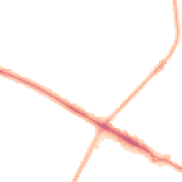 Night-time road noise heatmap for CV6 1AR