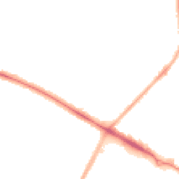 Night-time road noise heatmap for CV6 1AT