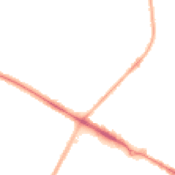 Night-time road noise heatmap for CV6 1BA