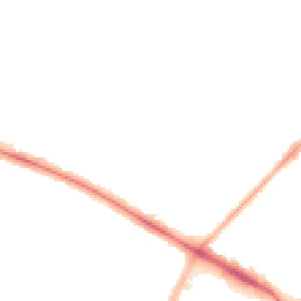 Night-time road noise heatmap for CV6 1BT