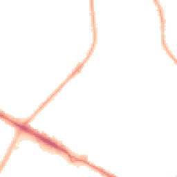 Night-time road noise heatmap for CV6 1DU