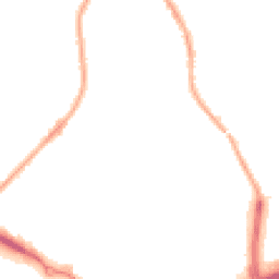 Night-time road noise heatmap for CV6 1LR