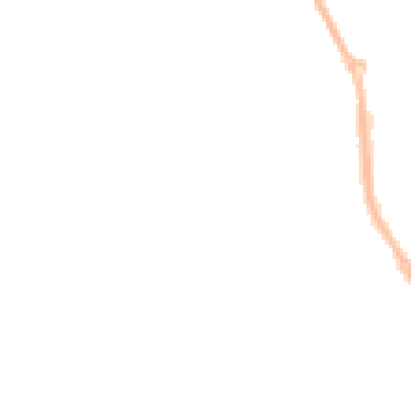 Night-time road noise heatmap for CV6 2BF