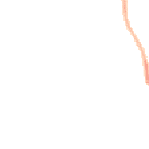 Night-time road noise heatmap for CV6 2BN