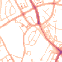 Daytime road noise heatmap for CV6 2DH