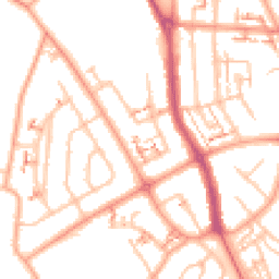 Daytime road noise heatmap for CV6 2ED
