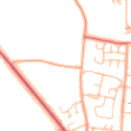 Daytime road noise heatmap for CV6 2FR