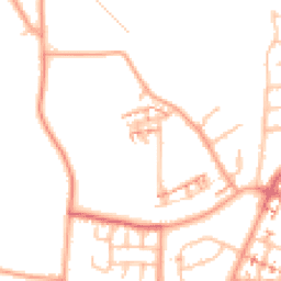 Daytime road noise heatmap for CV6 2GN