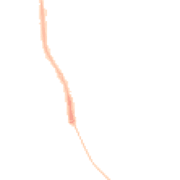 Night-time road noise heatmap for CV6 2LA