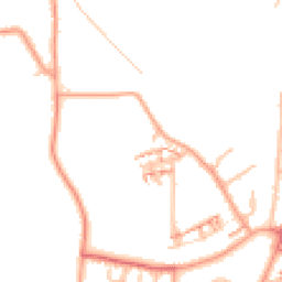 Daytime road noise heatmap for CV6 2NY