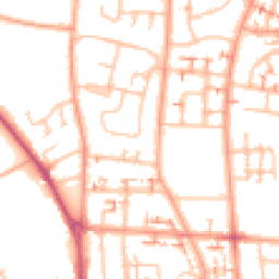 Daytime road noise heatmap for CV6 2NZ
