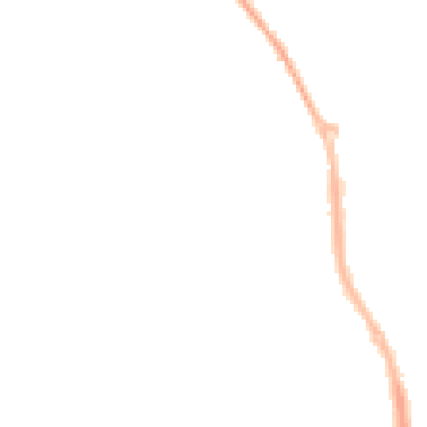 Night-time road noise heatmap for CV6 2PE