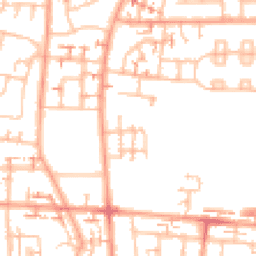 Daytime road noise heatmap for CV6 2PJ
