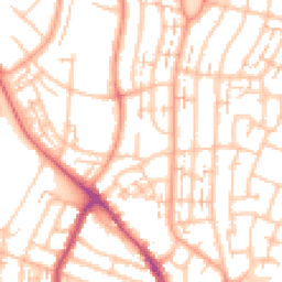 Daytime road noise heatmap for CV6 3AP