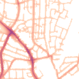 Daytime road noise heatmap for CV6 3EY