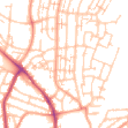 Daytime road noise heatmap for CV6 3EZ