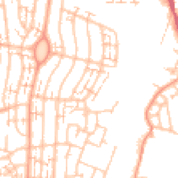 Daytime road noise heatmap for CV6 3FW