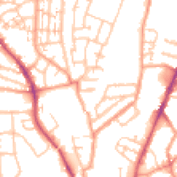 Daytime road noise heatmap for CV6 3GA